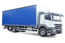 Van Hire Consett - 26 Tonne Curtain Side Lorry - Truck hire Consett