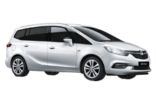 Van Hire Consett - Vauxhall Zafira 7-Seater - Minibus hire Consett